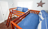 Maxtrix Corner Quad High Bunk - with options - Kids Haven