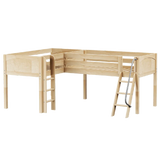 Maxtrix Corner Low Loft Loft - with options - Kids Haven