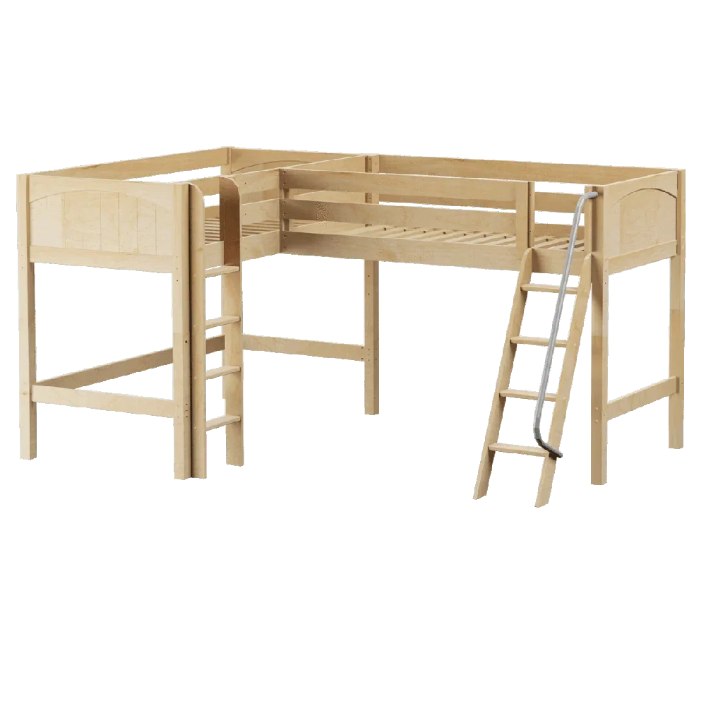Maxtrix Corner Mid Loft Loft - with options - Kids Haven