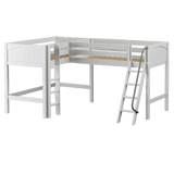 Maxtrix Corner Mid Loft Loft - with options - Kids Haven