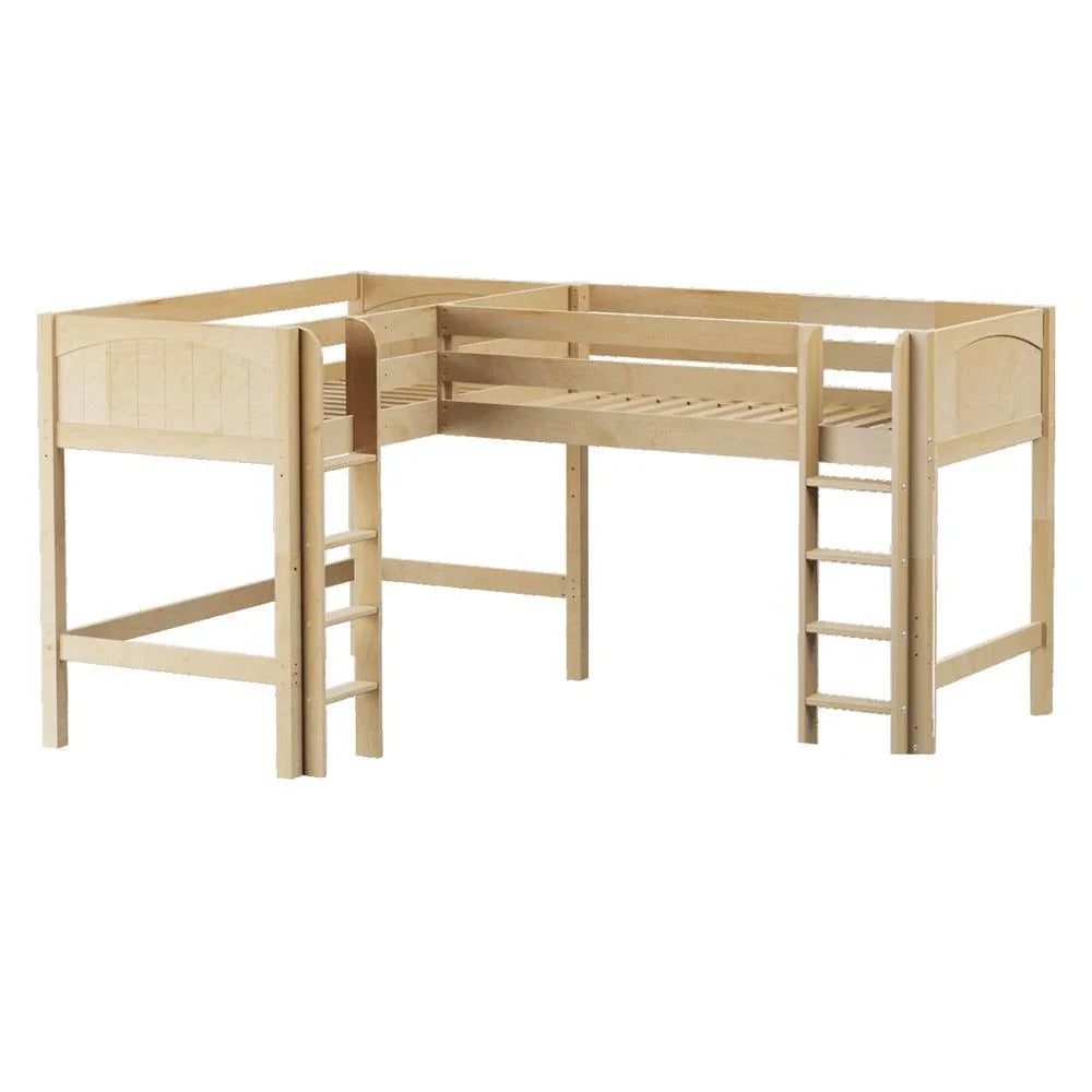 Maxtrix Corner Mid Loft Loft - with options - Kids Haven