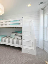 Maxtrix Corner Quad High Bunk - with options - Kids Haven