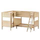 Maxtrix Corner Quad Low Bunk - with options - Kids Haven