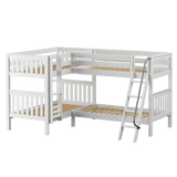 Maxtrix Corner Quad Low Bunk - with options - Kids Haven