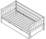 Maxtrix Day Bed (w Pullout options) - Kids Haven