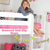 Maxtrix Parallel Bed w Angled Ladder - Kids Haven