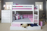Maxtrix Basic High Bunk (Ladder or Staircase) - fabric options - Kids Haven