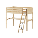 Maxtrix High Loft w Angled Ladder w Table