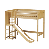 Maxtrix High Loft w Slide Platform (Choose front or side) - Kids Haven