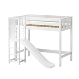 Maxtrix High Loft w Slide Platform (Choose front or side) - Kids Haven