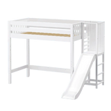 Maxtrix High Loft w Slide Platform (Choose front or side) - Kids Haven