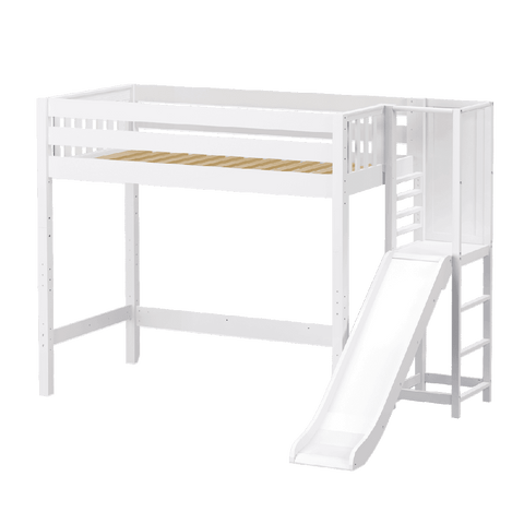 Maxtrix High Loft w Slide Platform (Choose front or side) - Kids Haven