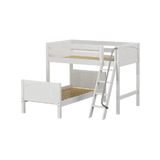 Maxtrix L-Shape Bed w Angled Ladder - Kids Haven