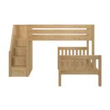 Maxtrix L-Shape Bed w Staircase - Kids Haven
