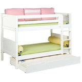 Maxtrix Basic Low Bunk (Ladder or Staircase) - fabric options - Kids Haven