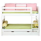 Maxtrix Basic Low Bunk (Ladder or Staircase) - fabric options - Kids Haven