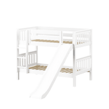 Maxtrix Low Bunk w Front Slide (Ladder or Staircase) - Kids Haven