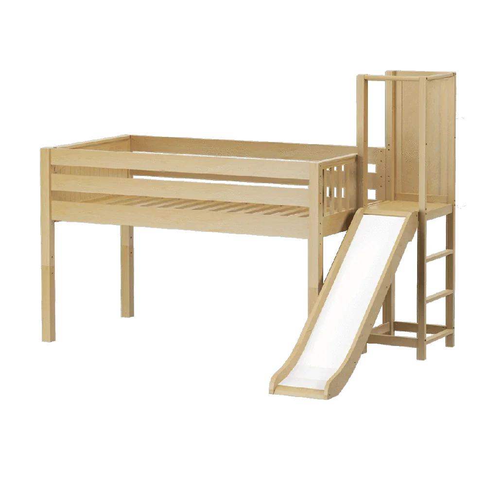 Maxtrix Low Loft w Side Slide Platform