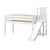 Maxtrix Low Loft w Slide Platform (Choose front or side) - Kids Haven