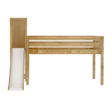 Maxtrix Low Loft w Slide Platform (Choose front or side) - Kids Haven