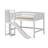 Maxtrix Mid Loft w Slide Platform (Choose front or side) - Kids Haven
