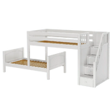 Maxtrix Parallel Bed w Staircase - Kids Haven