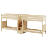Maxtrix Quad High Bunk w Staircase
