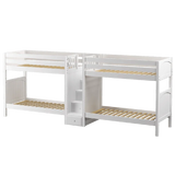 Maxtrix Quad High Bunk w Staircase