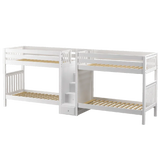 Maxtrix Quad High Bunk w Staircase