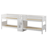 Maxtrix Quad Low Bunk w Staircase