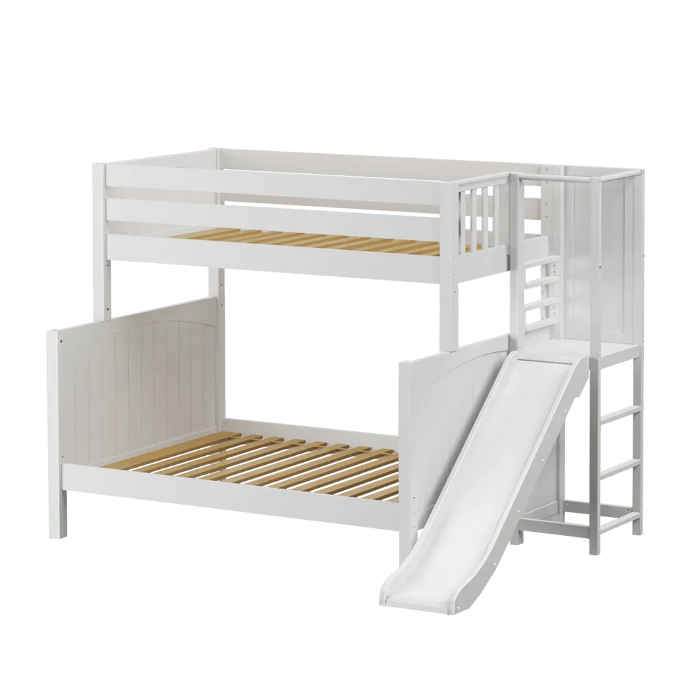 Maxtrix S-Queen Bunk Bed (Choose Height, Ladder, Slide) - Kids Haven