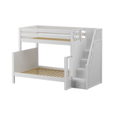 Maxtrix SS-Queen Bunk Bed (Choose Height, Ladder, Slide) - Kids Haven