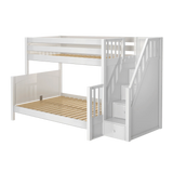 Maxtrix S-Queen Bunk Bed (Choose Height, Ladder, Slide) - Kids Haven