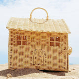 RATTAN Medium Dollhouse - Kids Haven