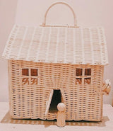 RATTAN Medium Dollhouse - Kids Haven