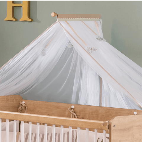 Cilek Mocha Baby Cot Canopy (Only Fits 70X140 Cm) - Kids Haven