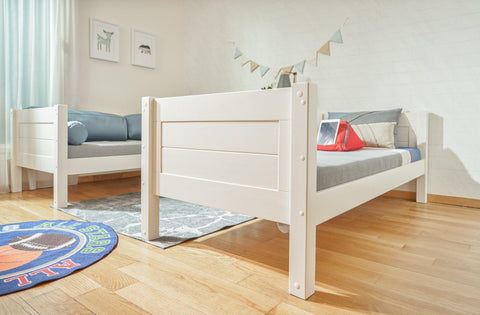 ModBed Basic Bed - No guards (with pullout options - Single or SS) - Kids Haven