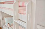 ModBed High Bunk Bed (with roof & pullout options - Single or SS) - Kids Haven