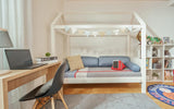 ModBed Elevated House Bed (with pullout options - Single or SS) - Kids Haven