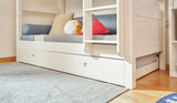 ModBed High Bunk Bed (with roof & pullout options - Single or SS) - Kids Haven