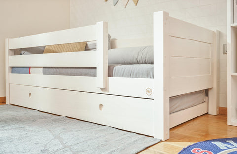 ModBed Low Bed with Pullout (Single or SS) - Kids Haven