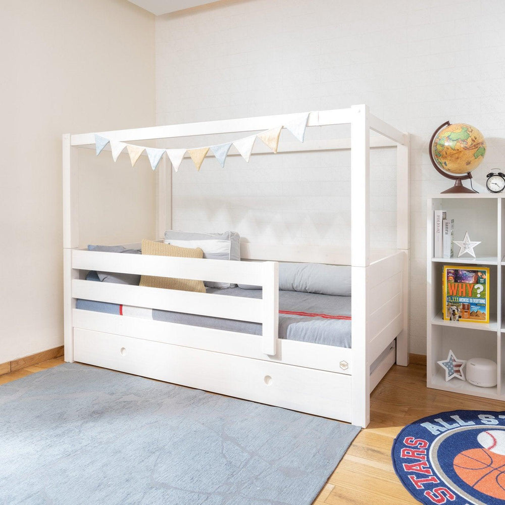 ModBed Poster Bed (Floor / Low) (with pullout options - Single or SS)