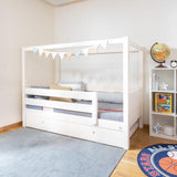 ModBed Poster Bed (Floor / Low) (with pullout options - Single or SS)