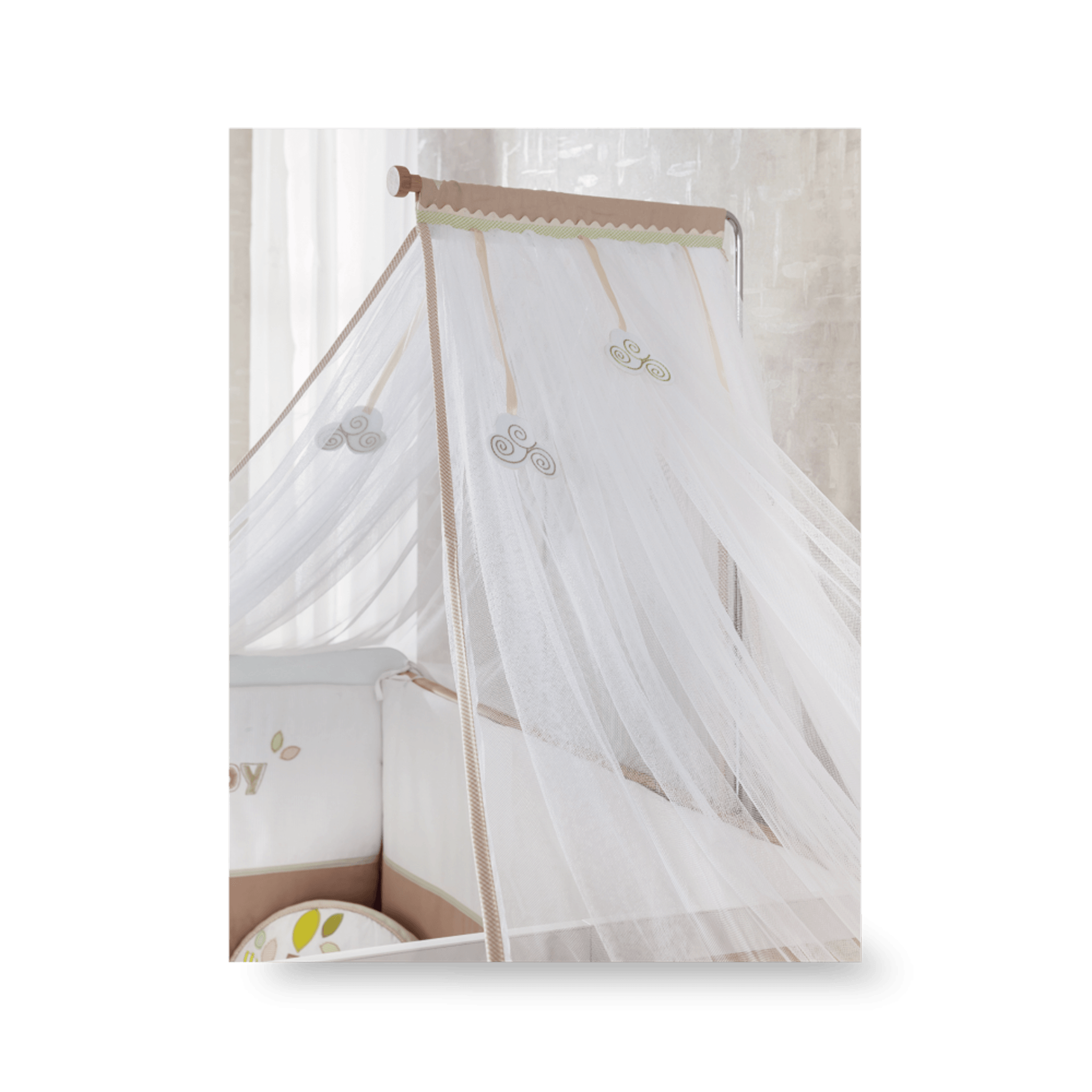 Cilek Natura Baby Sl Cot Canopy (Fits All Except 70X140 Cm)