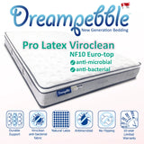 Dreampebble 5" Pro Latex Viroclean Pocketed Spring Mattress - Kids Haven