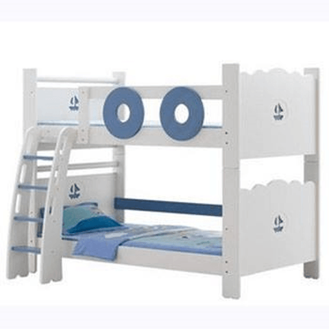 Oslo Nautical Double Deck Bed - Kids Haven