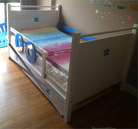 Oslo Nautical Low Bed - Kids Haven