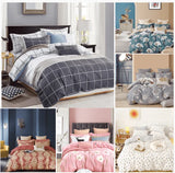iSleep NEW Oxford Series 100% Pure Cotton Quilt Cover Set (Various Designs) - Kids Haven