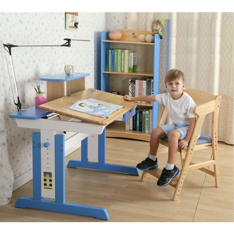 PETIT Solid Wood Adjustable Height & Tilt Ergo Table and Chair - Kids Haven