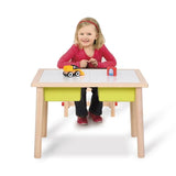 PETIT Solid Wood Playtable w Compartment